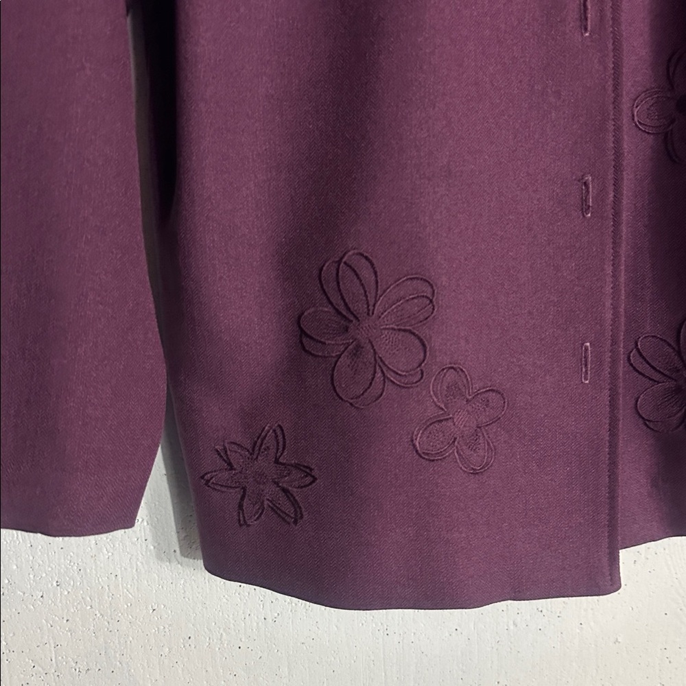 Vintage Women's Deep Purple Pantsuit - Picture 6 of 14
